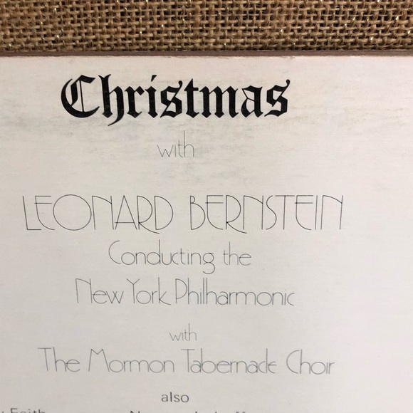 70's "Christmas with Leonard Bernstein" Record - 70's Christmas Album - Holidays - Picture 5 of 14